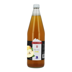 TERRE DE L'ALPE Pur Jus de Poire de Savoie La bouteille de 75cl