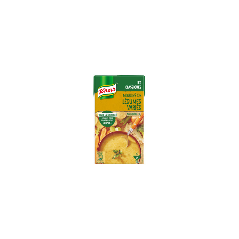 KNORR Moulinée de légumes variés - 1L