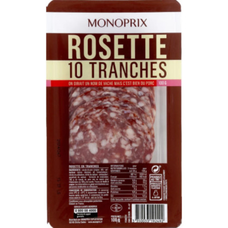 rosette 15 tranches